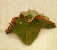 Green Leaf vase